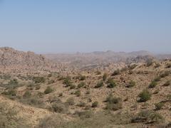 Saudi Arabian mountain range