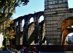 Gallic Palace Amphitheatre ruins in Bordeaux France