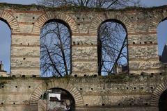 Palais Gallien amphitheater ruins in Bordeaux