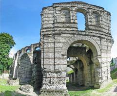 The Palace Gallien vestige Gallo-Roman ruins in Bordeaux