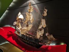 model ship at Lisboa Story Centre