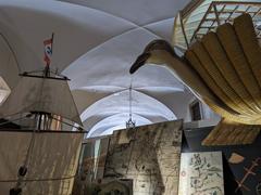 Groin vault ceilings at Lisboa Story Centre