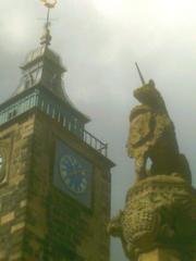 Timeless Unicorn bell tower in Stirling, Scotland