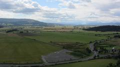 View of A84 from Stirling Castle