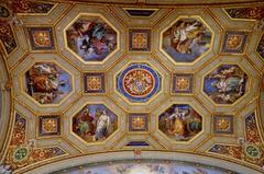 Decorated ceiling, Vatican Museums