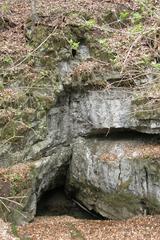 Otevřená skála near Křtinský stream spring