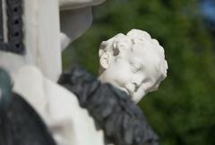 Statue of Mozart in Burggarten, Vienna