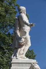 Mozart Monument in Burggarten, Vienna