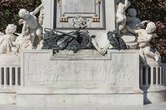 Mozart statue in Burggarten, Vienna