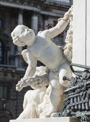 Mozartdenkmal in Burggarten, Vienna