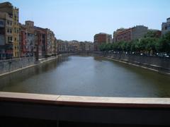 view from Pont de Sant Feliu Girona June 2006