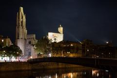 Girona Cathedral front view