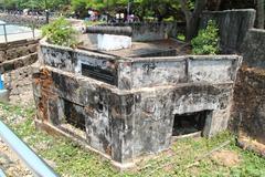 Remnants of Fort Emmanuel in Fort Kochi, India