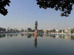 Lord Shiva Statue at Sursagar Lake