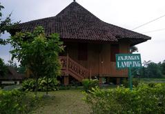 Anjungan Lampung exhibit at the National Museum of Transmigration