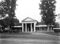 Herbarium and systematic botany museum in 's Lands Plantentuin, Buitenzorg, West Java