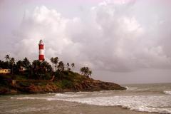 Lighthouse of Kovalam in Kerala