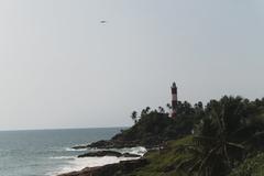 Vizhinjam lighthouse from Vizhinjam