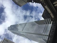 One Vanderbilt skyscraper view from East 42nd Street in August 2021