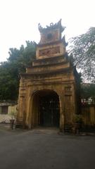 Closed exit gate at the Kinh Thien palace