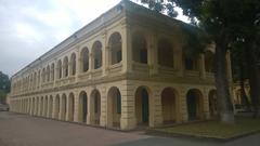 Colonial-style building at Kinh Thien Palace in 2014