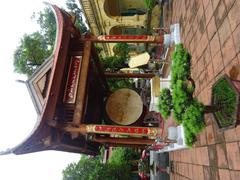 Drum at Kính Thiên Palace in Hanoi