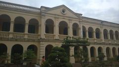 Kinh Thien Palace Roman-style building in 2014