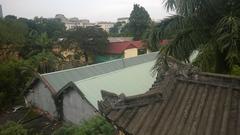 Kinh Thien rooftops from palace tower