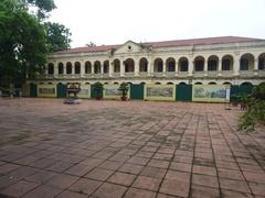 Backyard of Kính Thiên Palace in Hanoi Citadel