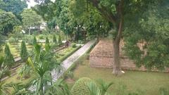 View of a small park in Kinh Thien palace