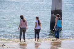 Cais das Colunas by the Tagus River in Lisbon