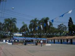 monument in Brazil during Festa de Santa Cruzinha