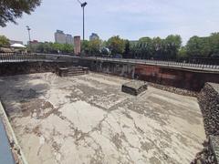 Eastern temples at Tlatelolco Archeological Zone in Mexico