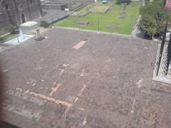 Plaza de las Tres Culturas viewed from the Chihuahua building