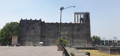 Santiago Church in Tlatelolco Archeological Zone, Mexico