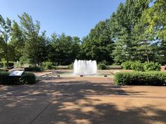 Fountain at the Missouri Botanical Garden