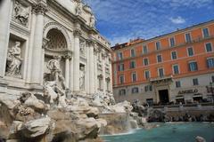 Trevi Fountain in Rome, Italy