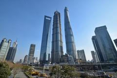 tallest buildings in Lujiazui, Shanghai