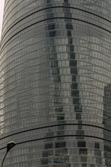 Pudong district skyline in Shanghai with modern skyscrapers and the Huangpu River