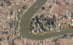 SkySat satellite image of Shanghai, China's Pudong district