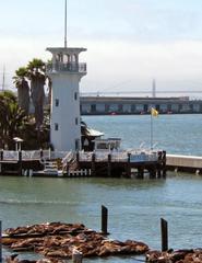 Lighthouse at Fishermen's Wharf in San Francisco