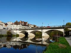 Pont des Barris from the voie verte in Périgueux