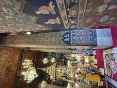 Painting of monks worshiping Buddha at Wat Pathum Wanaram