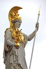 Pallas Athena fountain in front of Austrian Parliament