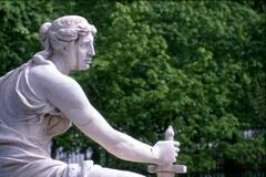 Statue in front of Vienna's Parliament building