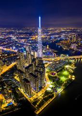 Aerial view of Ho Chi Minh City