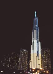 Landmark 81 in Ho Chi Minh City at night