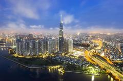 Landmark 81 skyscraper in Ho Chi Minh City