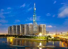 Landmark 81 skyscraper in Ho Chi Minh City