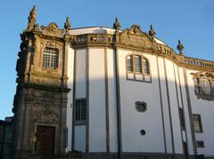 Clérigos Church in Porto under clear blue sky